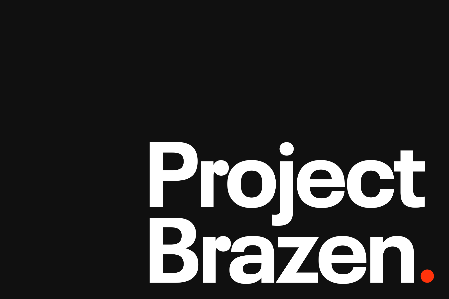 The Closer Podcast & Newsletter - Project Brazen